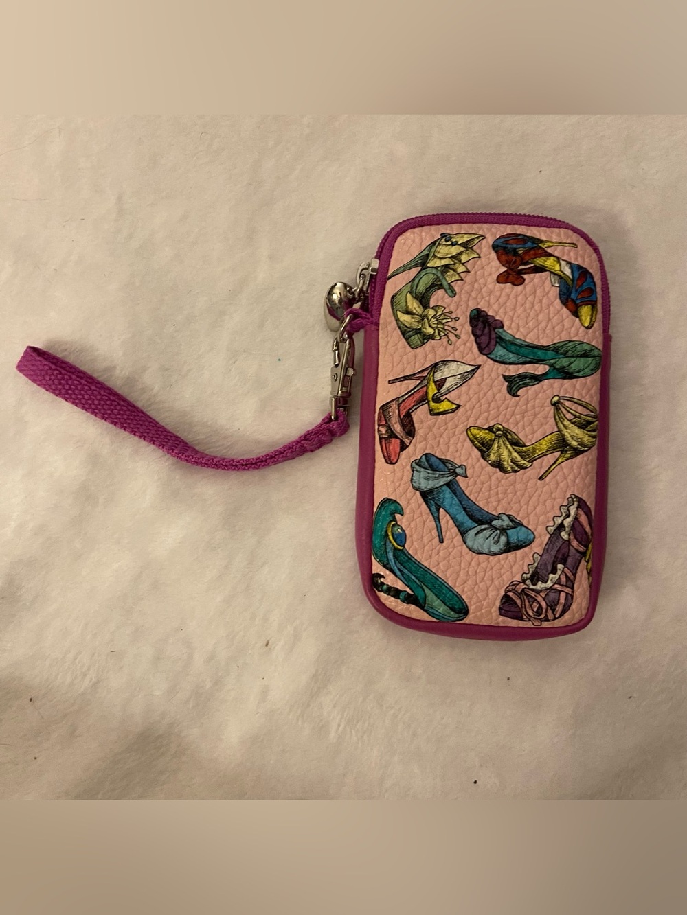Disney D-Tech Princess Shoes Wristlet Pouch